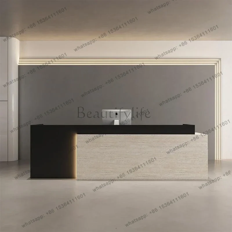 Best Sellers Simple Finish Reception Desks Painted Studio Company Reception Desks Exclusive Nice Office Furniture Banco Receptio
