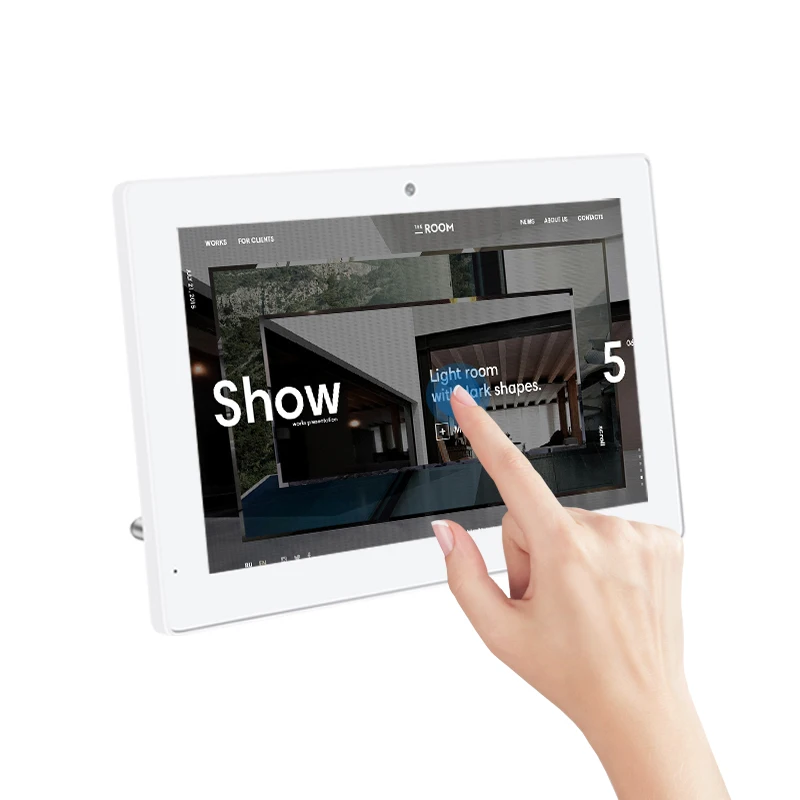 YC-102P 10.1 cal w ścianie PoE Tablet dla reklamy