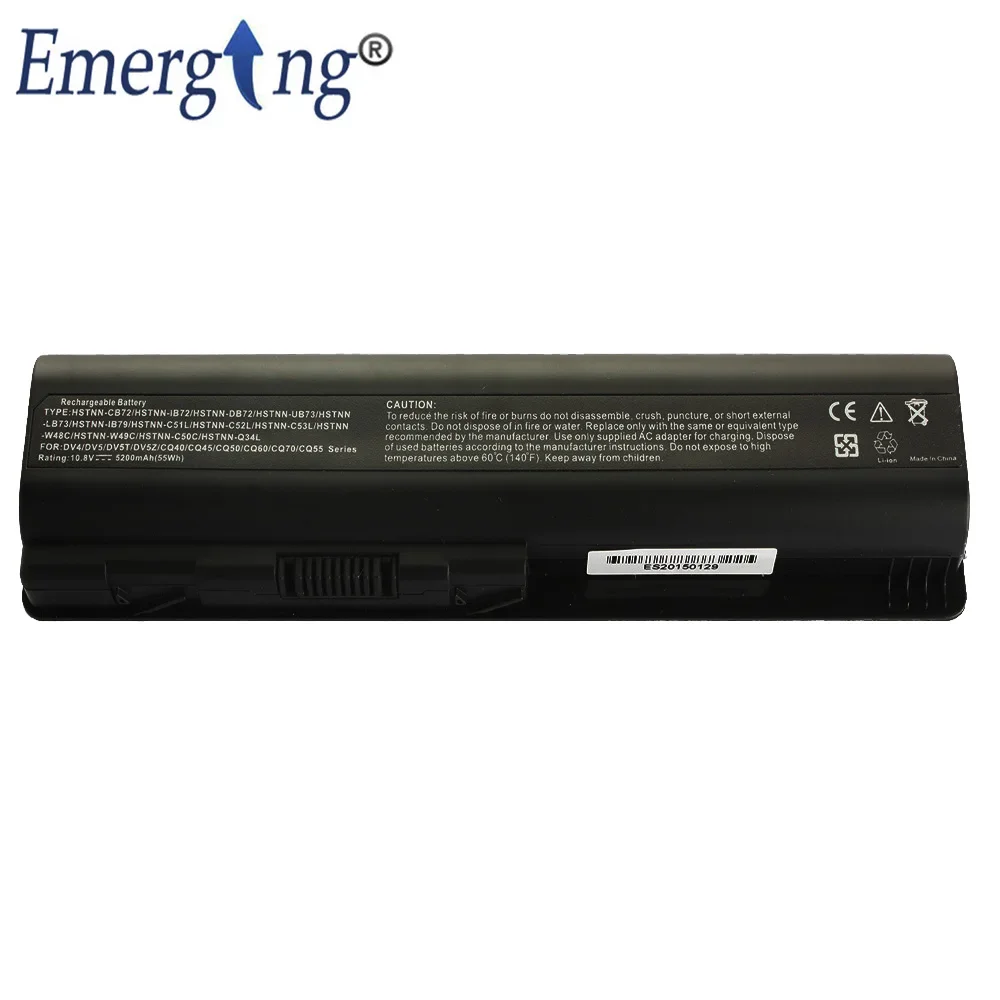 6Cell 10.8v New Laptop Battery for HP Pavilion  DV6 G62 DV4 DV5 CQ45 CQ40 G50 G60 G70 Battery