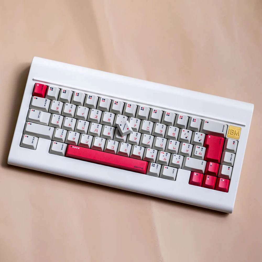 

158Keys Red Gray Keycaps Cherry Profile PBT Dye Sublimation Keycap For MX Switch Mechanical Keyboard 1.25U 1.75U Shift ISO Enter