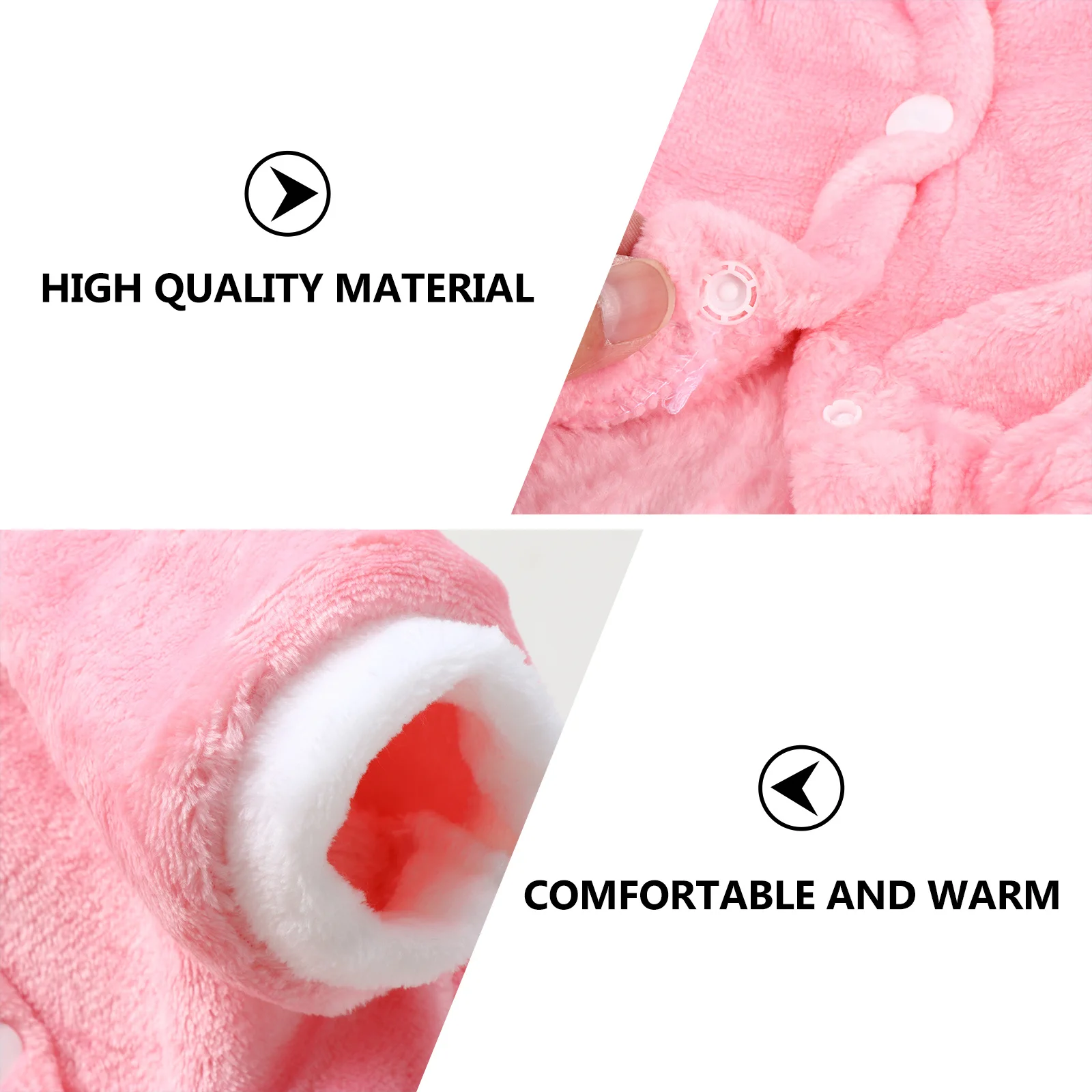 

Pet Warm Costume for Dogs, Cute Piggy Design with Premium Quality Material, Non-Irritating Soft Lining, Ideal for Indoor Outdoor