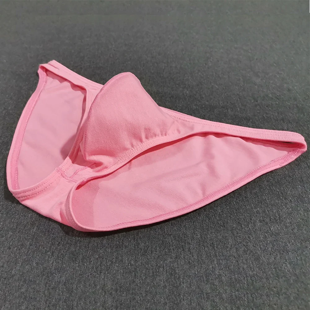 

Men Underpants Breathable Triangle Casual Comfortable Underwear Elastic Briefs U-convex Panties Men Underpants Daily Wear
