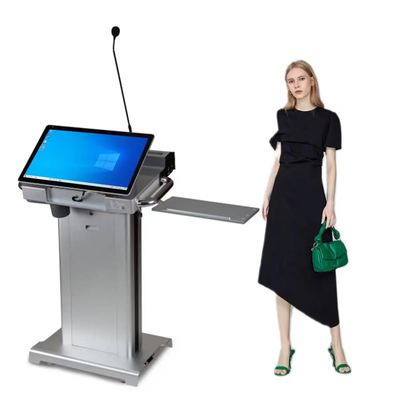 Promotional Preferential Price Multimedia Podium Lectern With 23.8