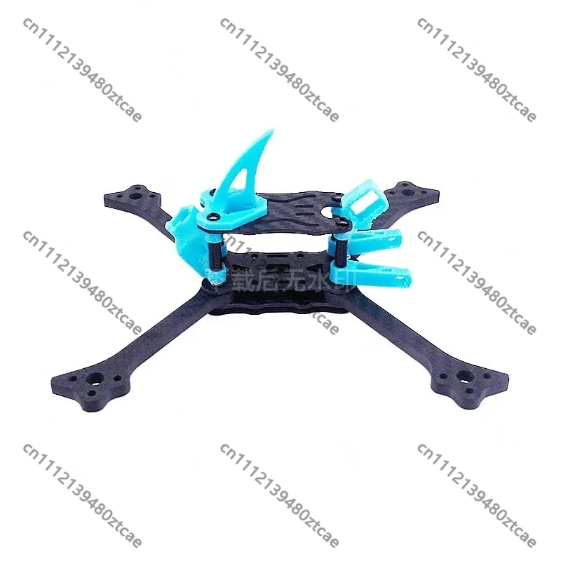533Plus 5‑Inch Crossover  Frame Kit Carbon Fiber Racing Drone Frame Compatible with Vista Walksnail Analog 25.5x25.5 Stack Mount