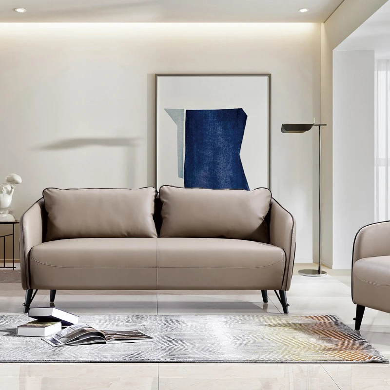 

# Modern Simple Office Furniture Leather Desk Set Home Office