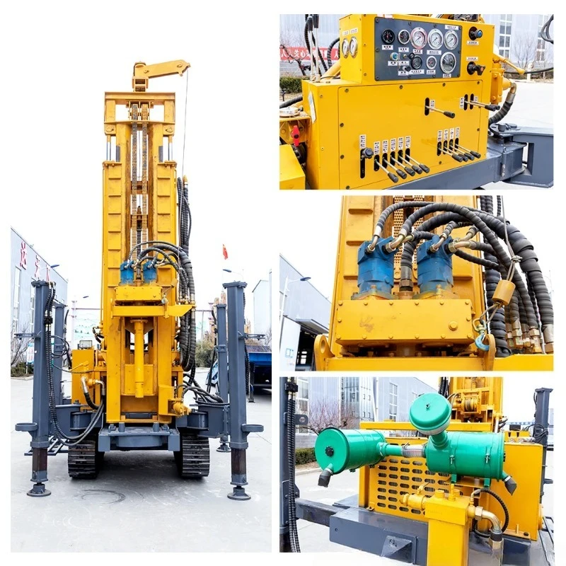 HQZ260L نموذج 260 متر عمق آلات حفر آبار المياه جهاز الحفر perforadoras de pozos de agua