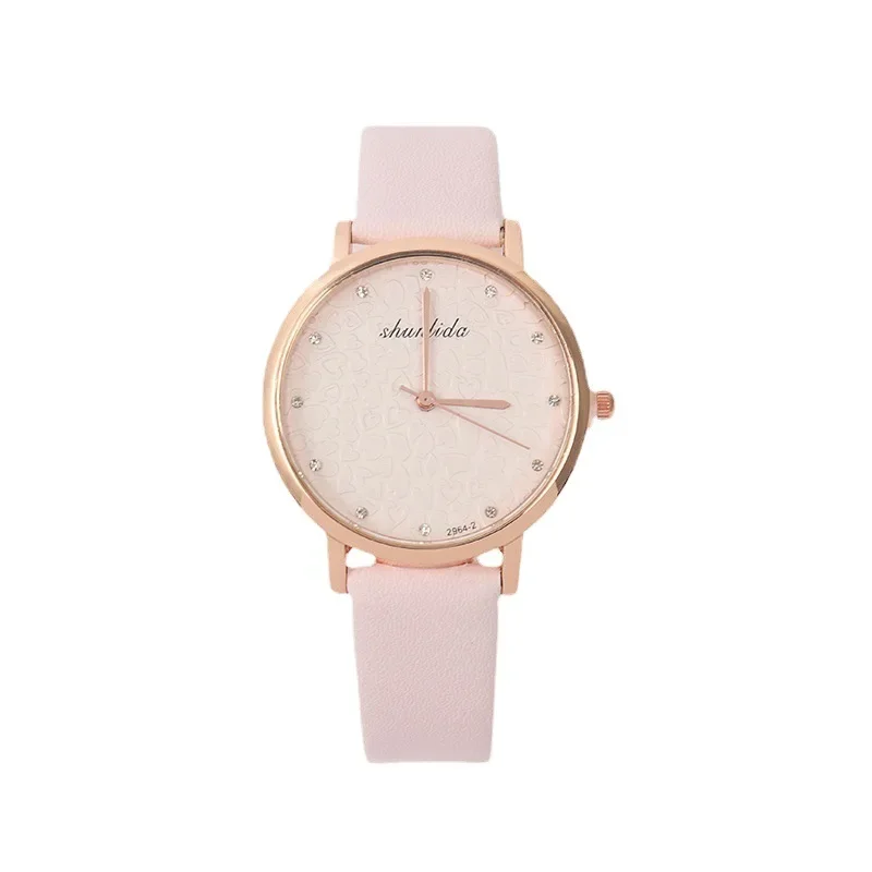 Simple Ladies Watch Female PU Leather Strap Wristwatch Fashion Luxury School Student Quartz Watches Female Clock Relogio Mujer