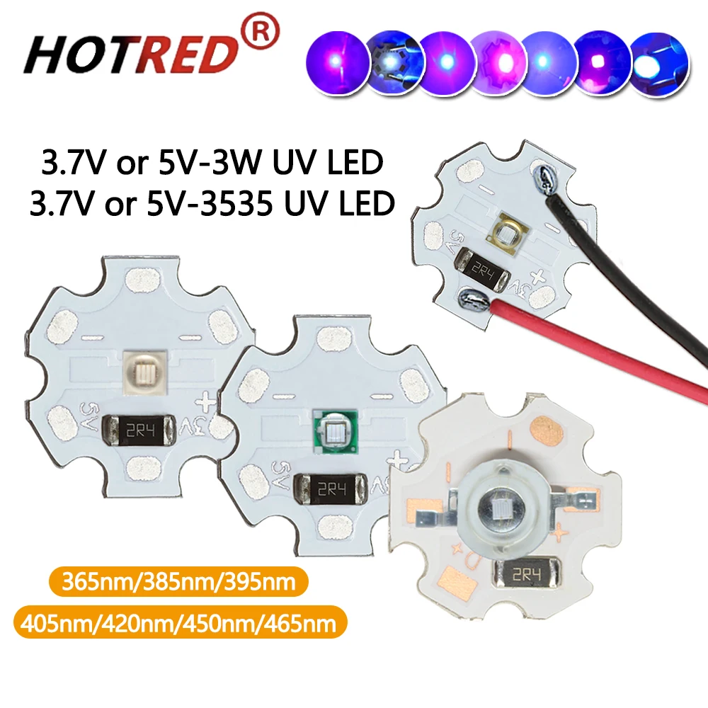 1-10Pcs Uv Led High…