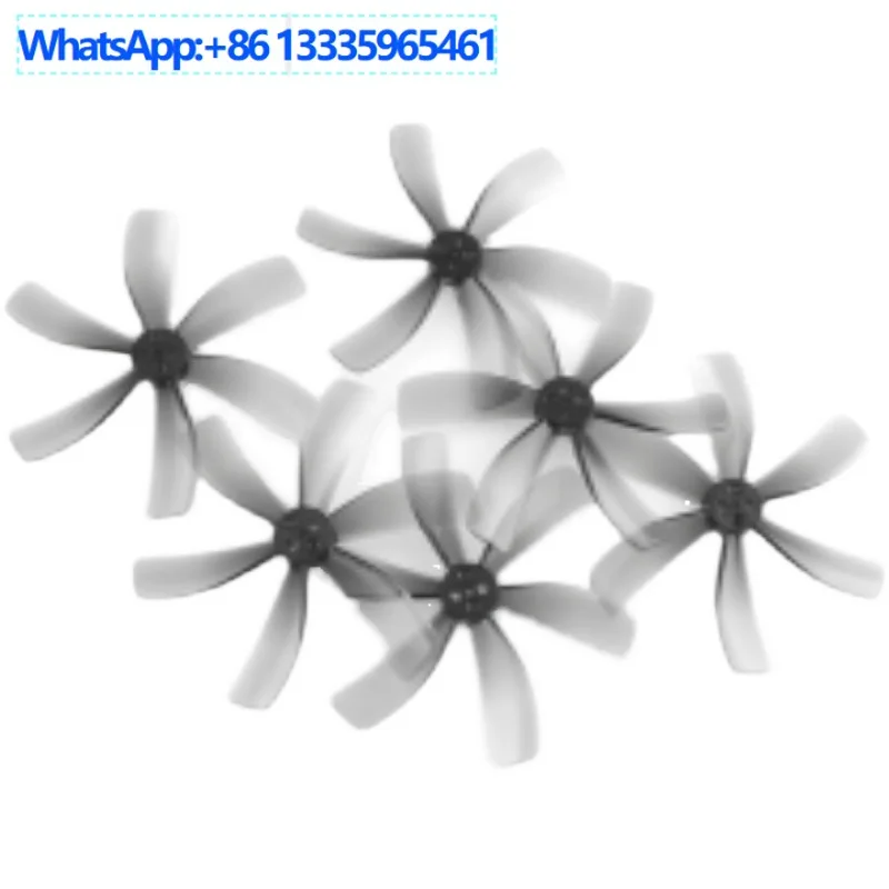 

10Pcs HQProp T63MMX6 (2 positive and 2 negative) 2.5 inches, small blade of crossing machine, classic gray