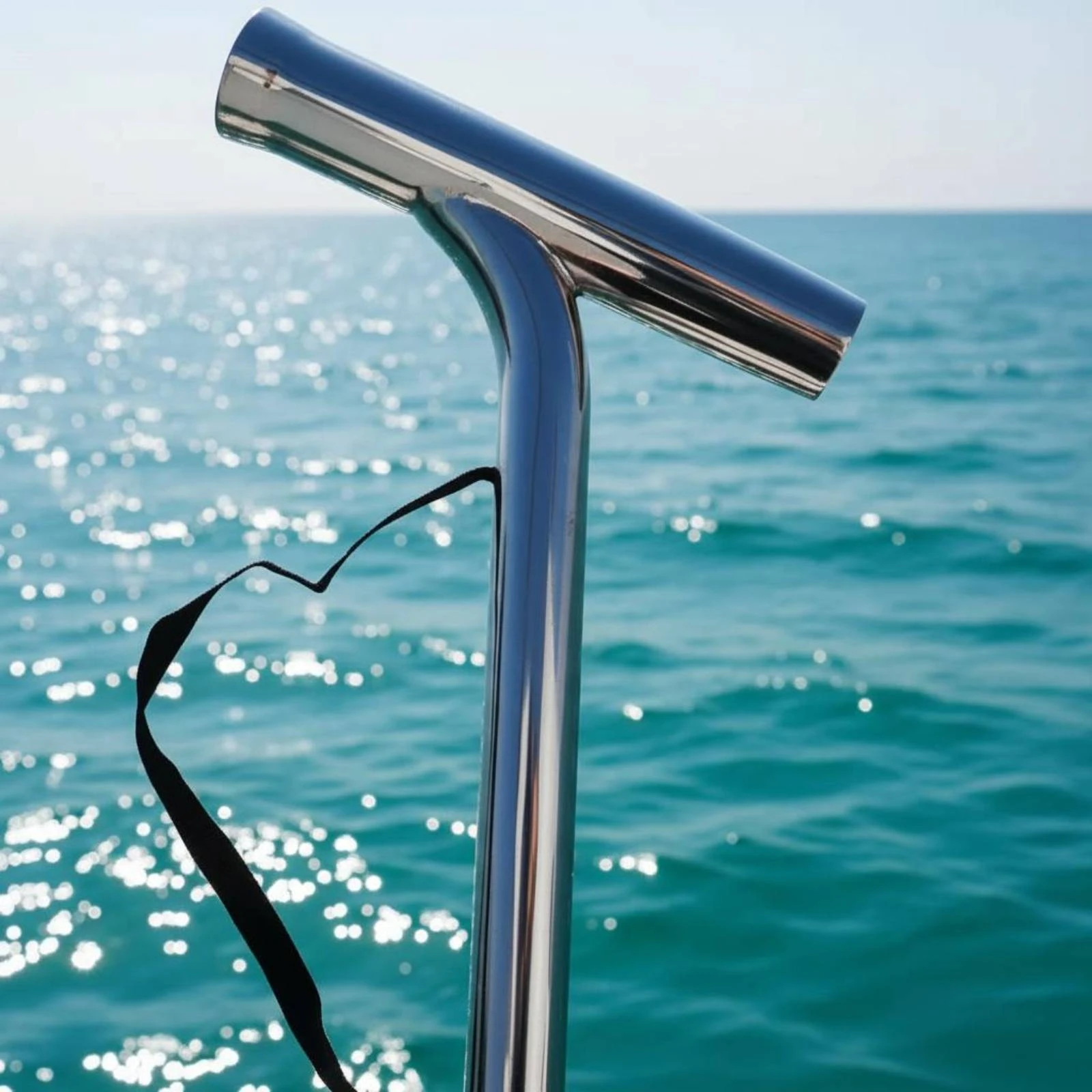 boat-rod-holder-clamp-on-stainless-steel-fishing-pole-socket-angled-rod-bracket-rubber-insert-marine-gear-mirror-finish