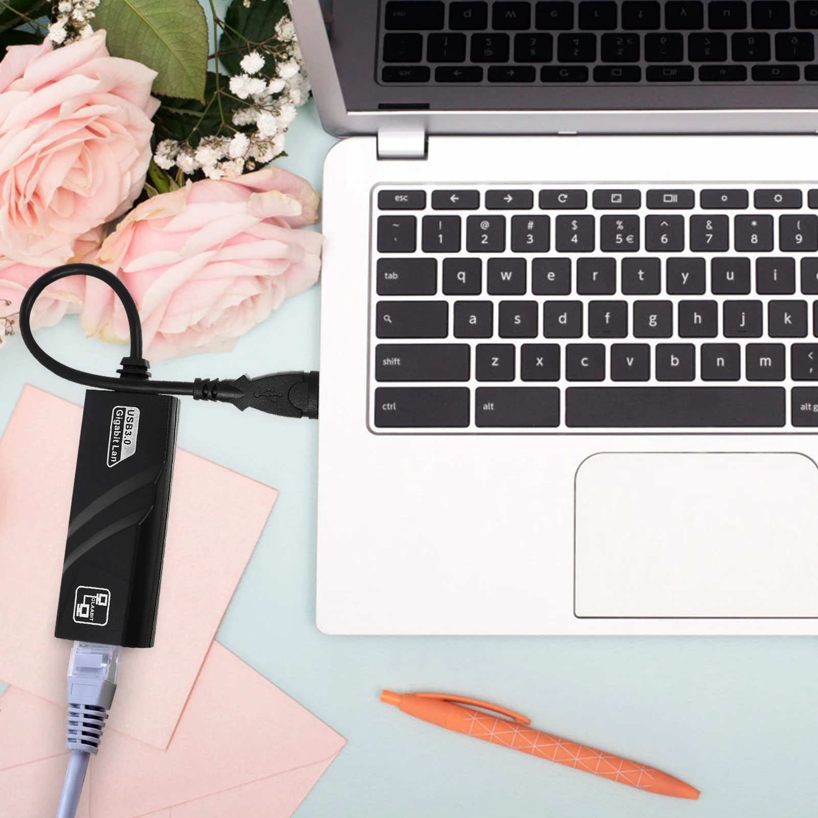 

Lan Ethernet Adapter Compatible With Fire Stick 3 2 Usb To Network Adapter For Streaming Stop Buffering Black