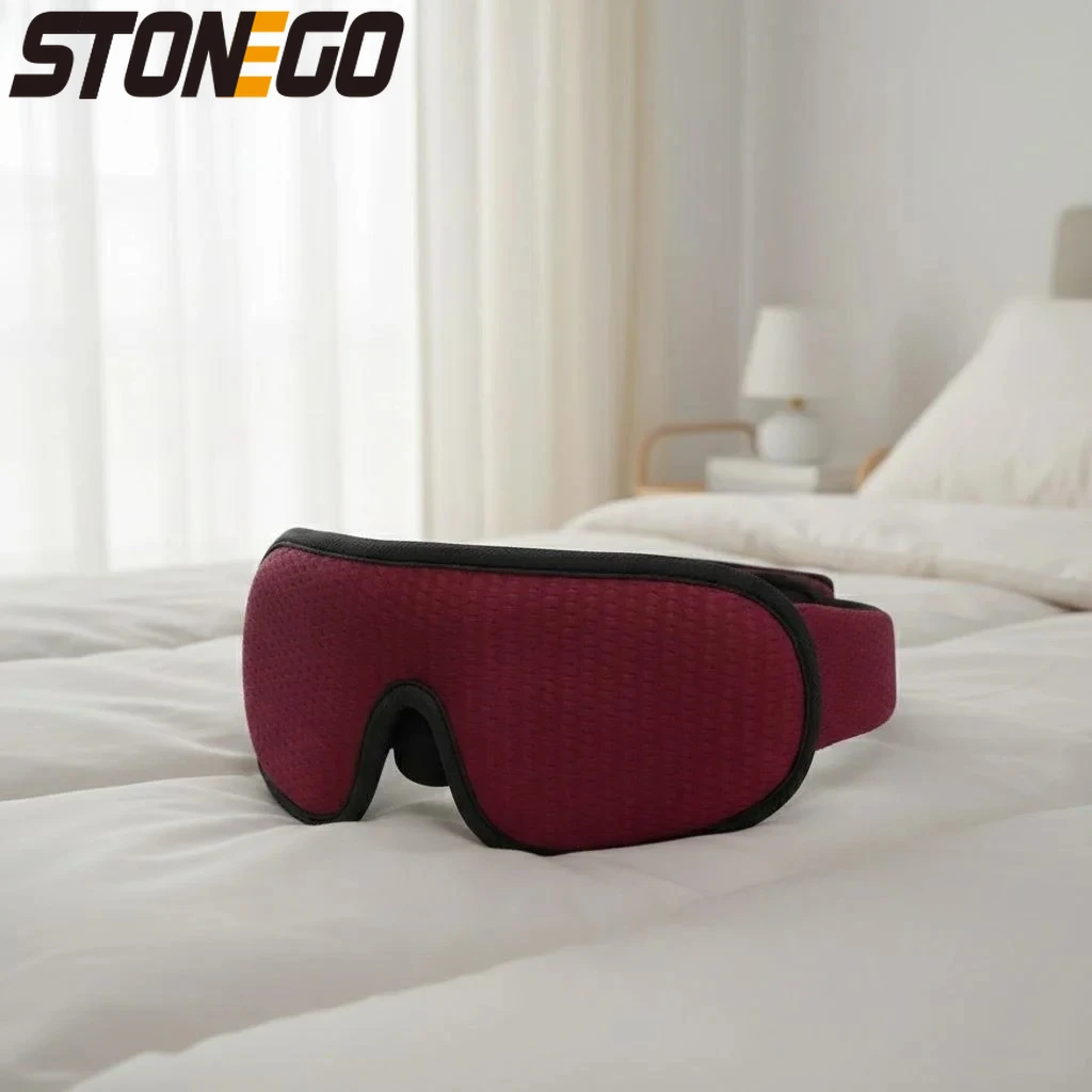 

3D Breathable Sports Eye Mask for Men Women Travel Sleep Napping Night Rest Soft Fabric Light Blocking Eye Cover Protective