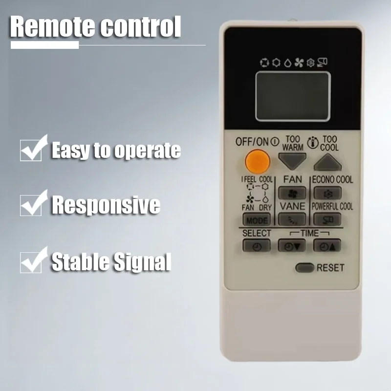 

RU18A Remote Control Replacement -New RU18A airConditioner Replace Remote Control for MitsubishiRU18A AC A/C Remote Controller
