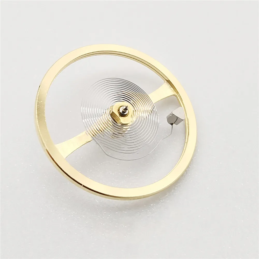 استبدال جزء إصلاح عجلة توازن الساعة لساعة 8200 8215 توازن حركة الساعة مع زنبرك الشعر لأدوات صانع الساعات