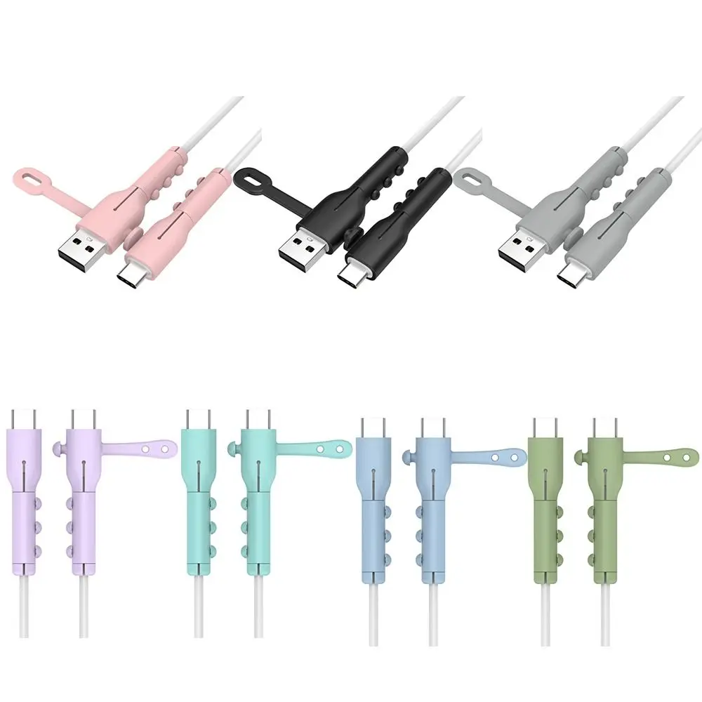 Charger Line Cable Protector Cord Saver Dustproof Cover Charger Cable Protective Cover Accessories for Samsung/Huawei/Xiaomi