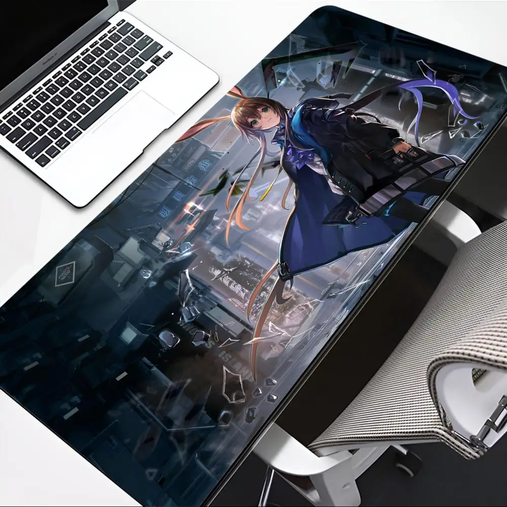 Arknights Mouse Pad para Gamer Desk, Game Pad, Acessórios Tapete, Almofada De Mesa, Rosto