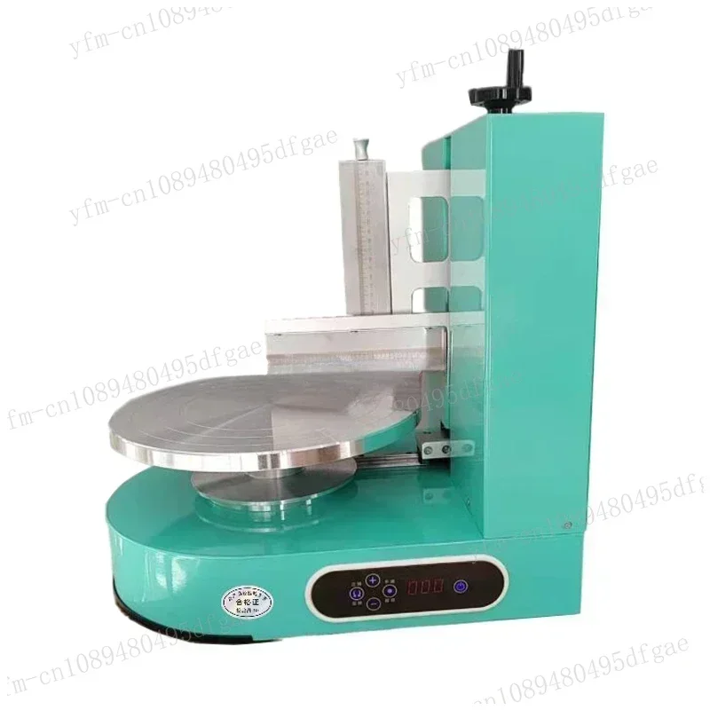 Semi Automatic Birthday Cake Cream Spreading Machine Cakes Plastering Cream Coating Filling Maker