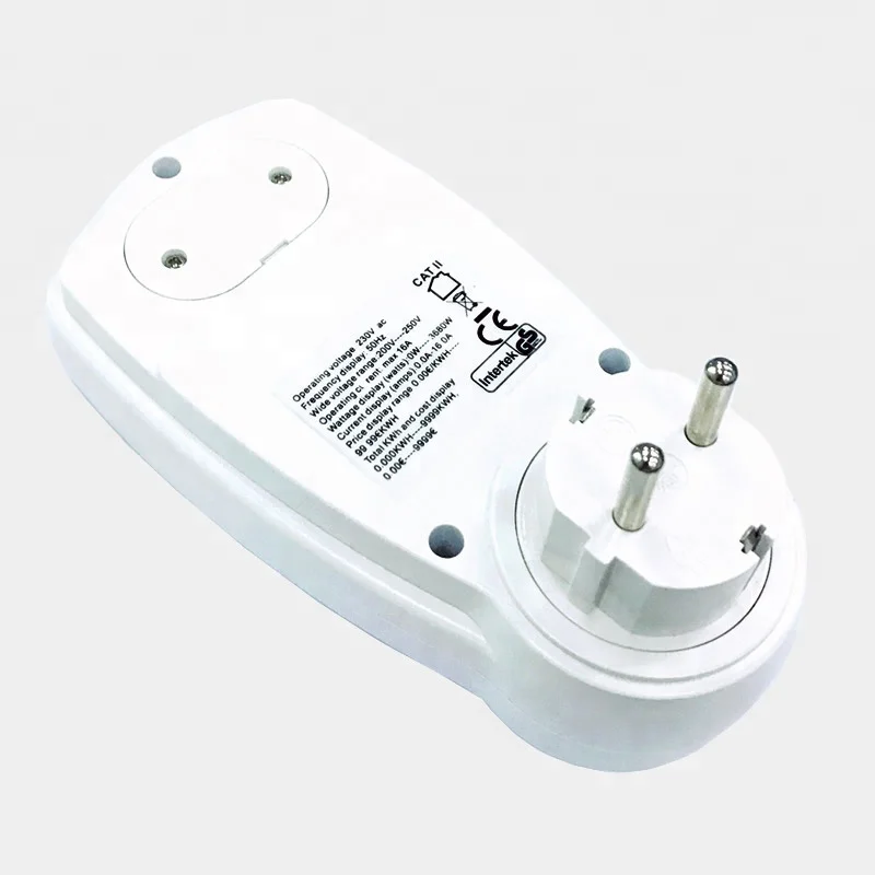 AC Power Meters 220v Digital Wattmeter Eu Energy Meter Watt Monitor Electricity Cost Diagram Measuring Socket Analyzer