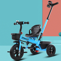 Children Bicycle Tricycle Kids Bike Scooter Baby Stroller Toddler Hand-push Cart for 1-6 Years Old
