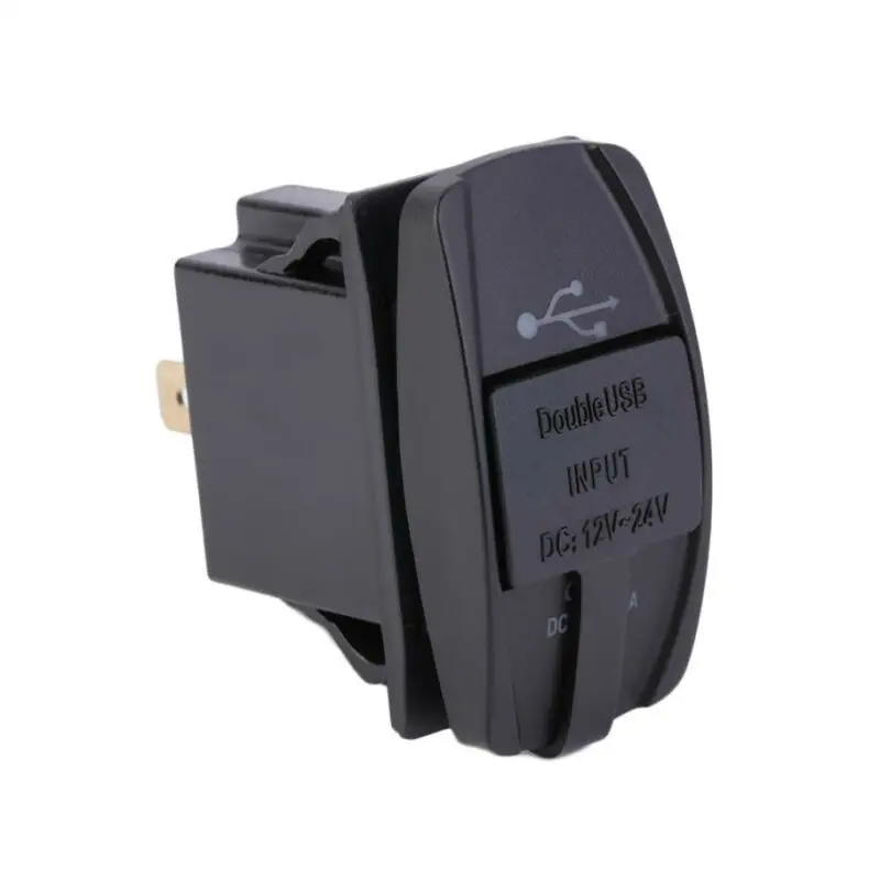 

Водонепроницаемый тумблер с двумя USB-разъемами, а, подходит для судовых грузовиков, автомобилей и кораблей