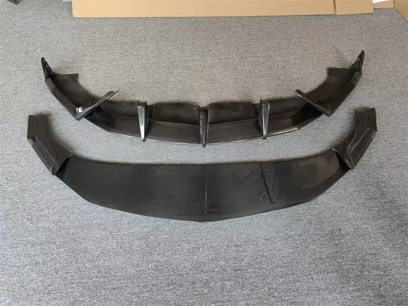 For URUS Upgrade TC Style Carbon Fiber Front bar Edge Two-piece Body Kit