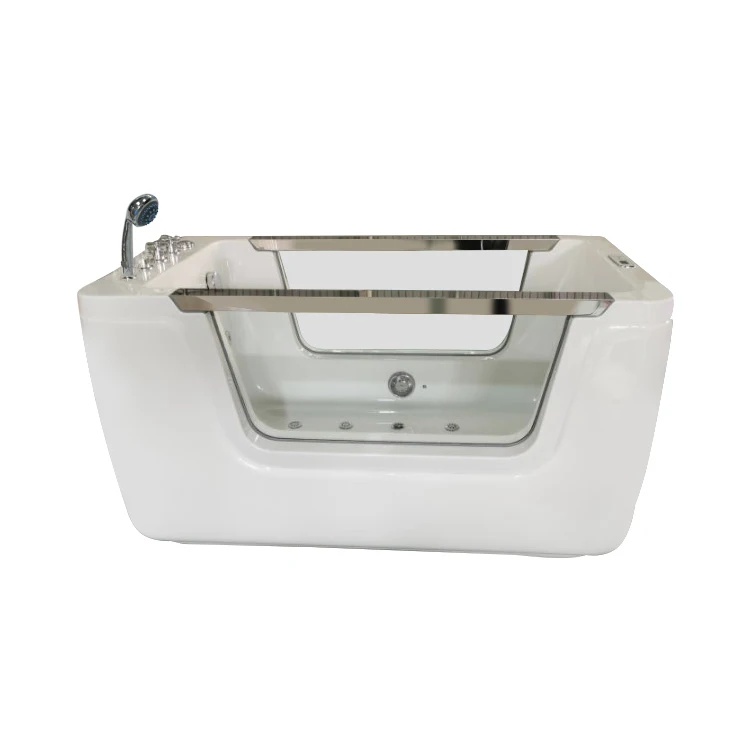 Freestanding Rectangular Infant Small Hot Spa Baby Bath Tub