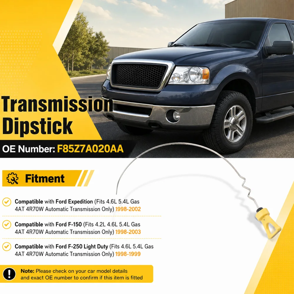 For Ford F-150 1998-2003 F-250 1998-1999 Expedition 1998-2002 4.6L 5.4L Automatic Transmission Dipstick F85Z7A020AA
