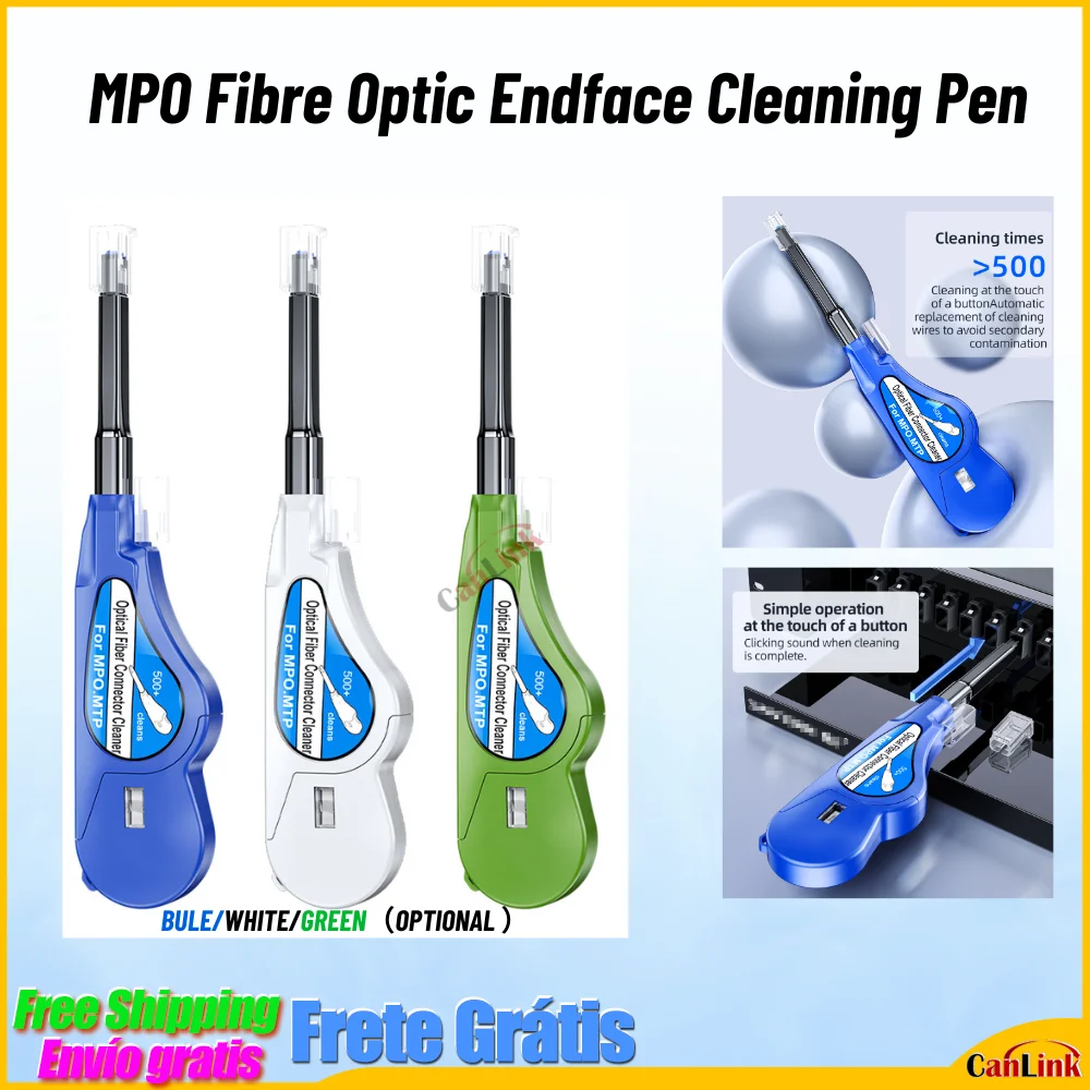 Fiber Optic Cleaning Pen MPO Connectors Cleaner Optical Fiber Cleaner Tools MPO Connector Cleaner