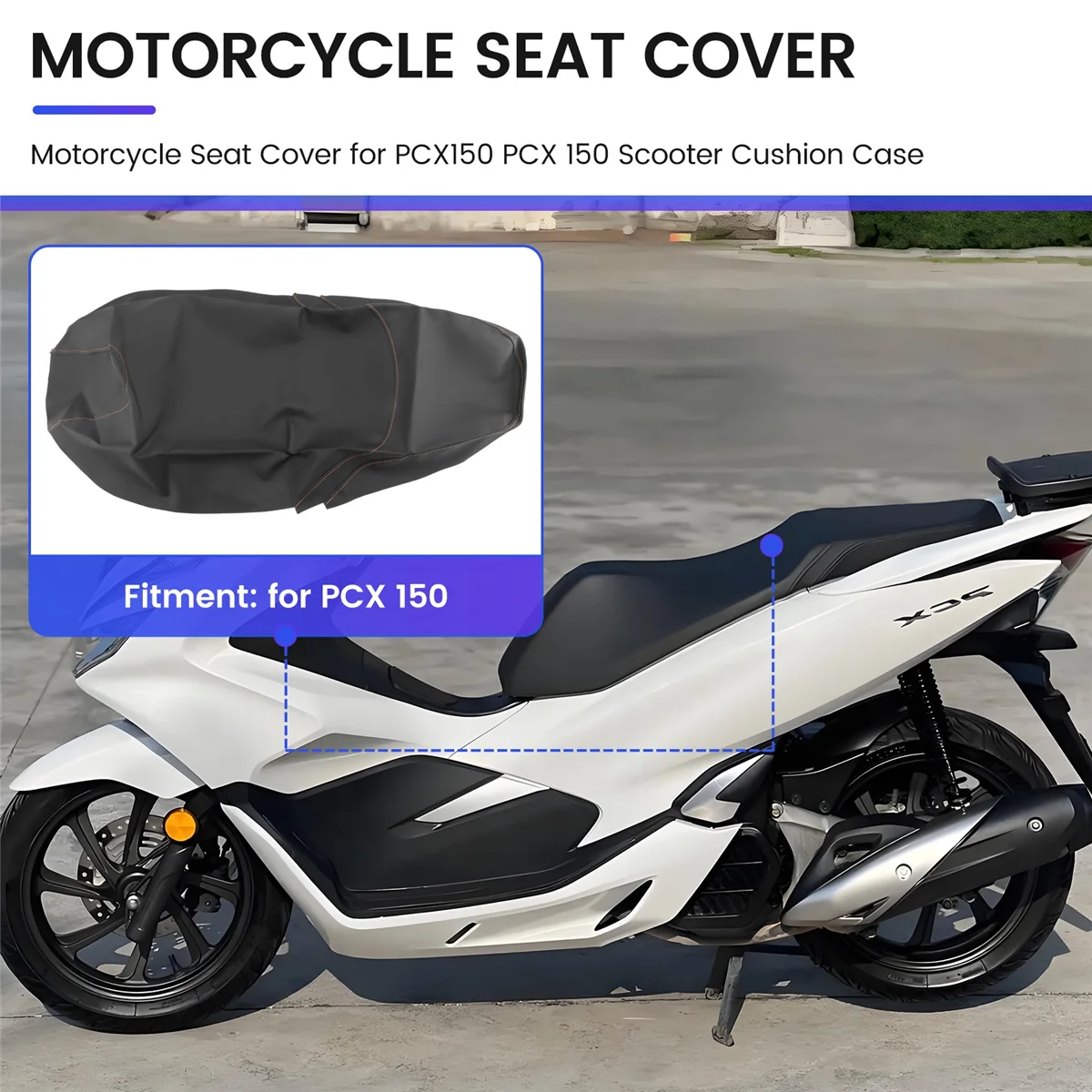 

Best-Selling Motorcycle Seat Cover for PCX150 150 Scooter Cushion Case