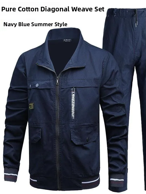 

Men's Summer Work orm Thin Cotton irt Jaet Elastic Breathable Se Workwear Youth Suitable Office Attire Cotton 00%