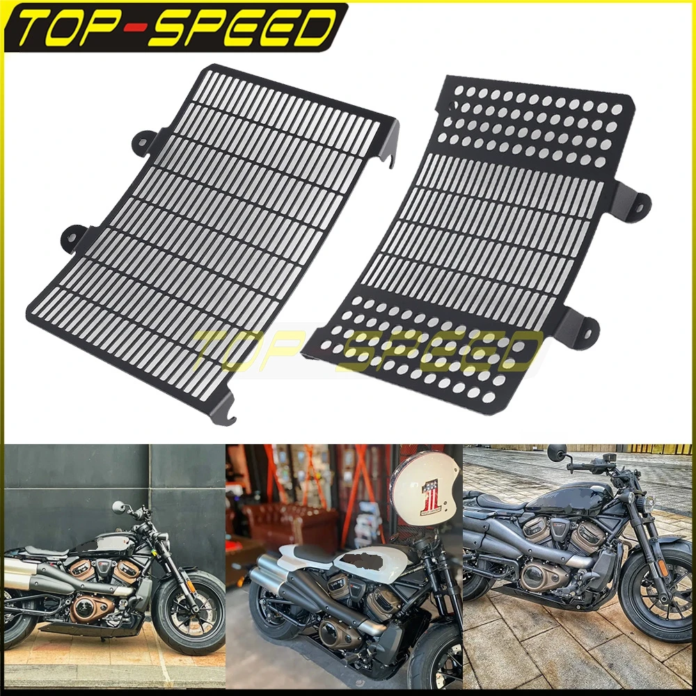 

Radiator Grill Motorcycle Accessories Guard Protector Cover Heat Sink Grilles For Harley Sportster S RH1250S 2021 2022 2023