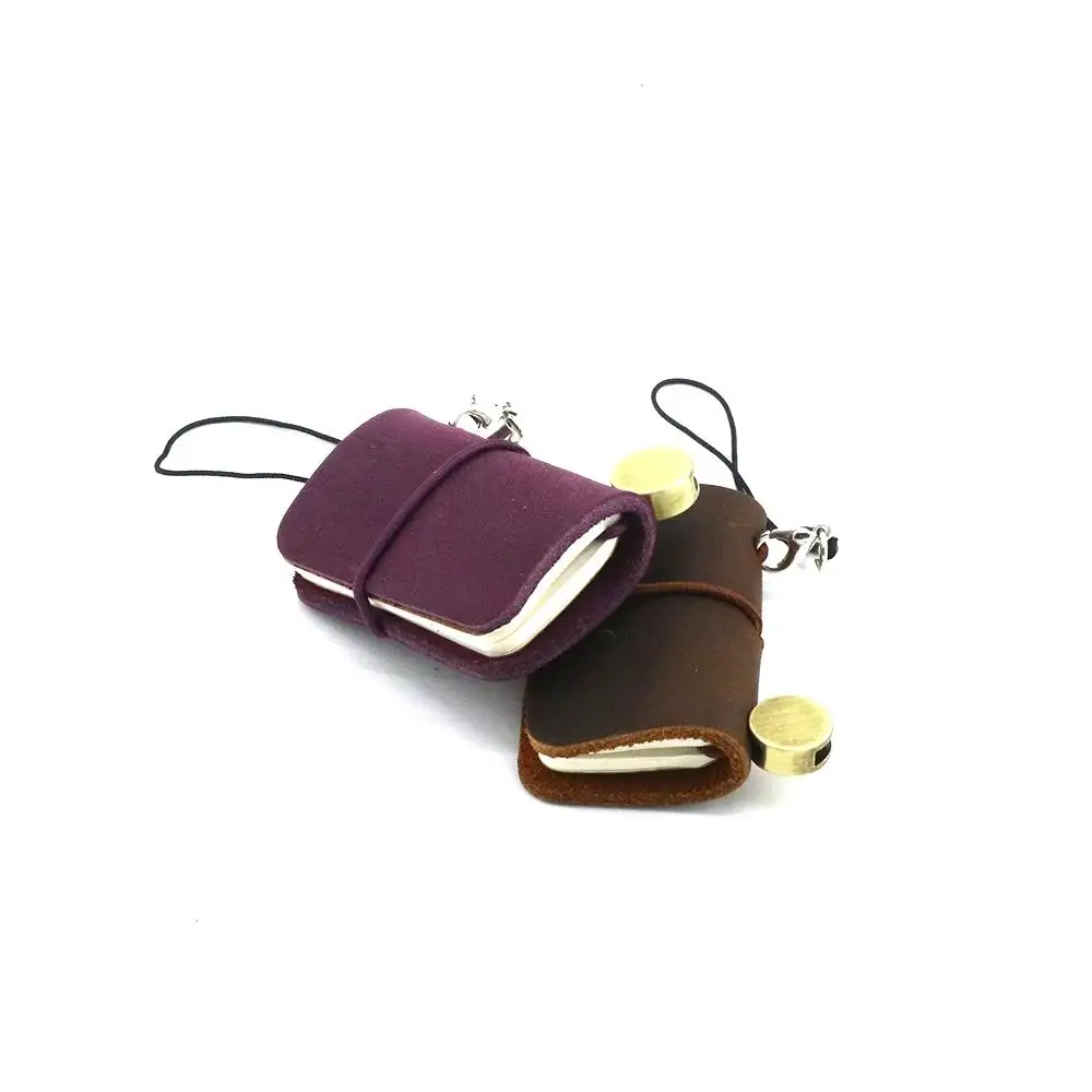 

Retro Solid Pocket Diary Book Insert Brochure Writing gifts Notepad Journal Booklet Notebook Mini Notebook Leather Travel Book
