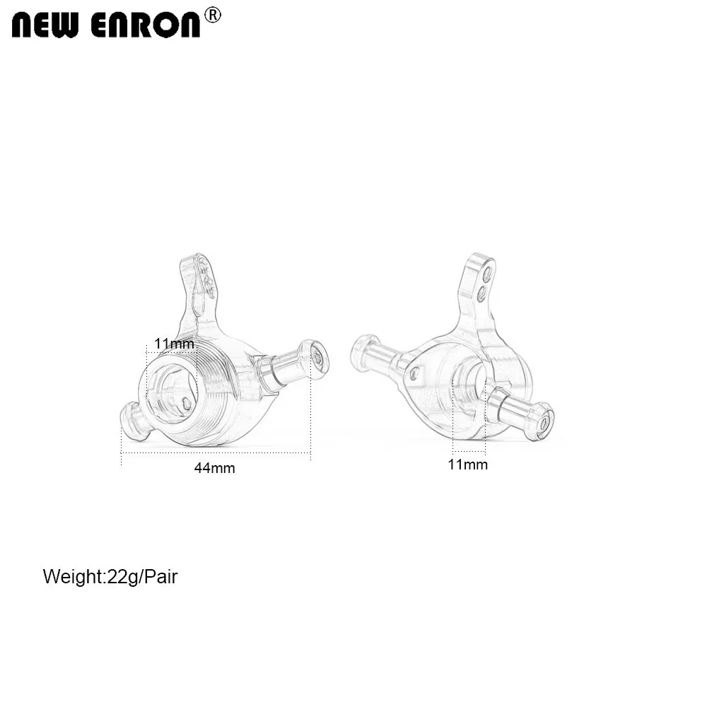 NEW ENrepository Aluminium alliage 6061 Avant Knuckle Arms A3 Pour RC voiture TAMIYA 1/10 TT-01 TT-01D TT01E CHASSIS Mise À Niveau Pièces