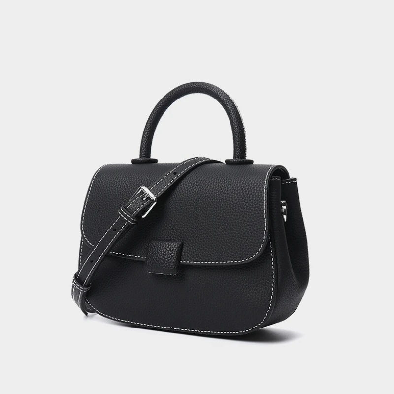

2025 New Trendy Women's Cowhide Leather Crossbody Bag – Premium Shoulder Purse, Shell Bag & Stylish Handbag for Girls