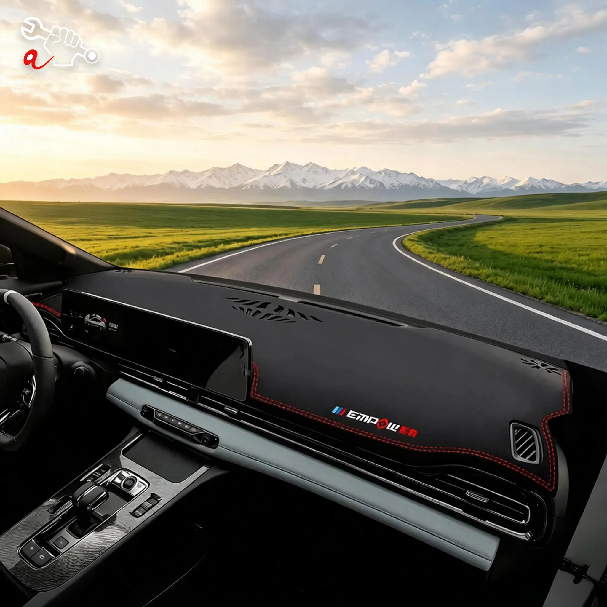 Custom Fit Car Dashboard Mat For Trumpchi Empow 2021-2026 Heat Insulation Anti-Glare Waterproof Center Console Pad Cover
