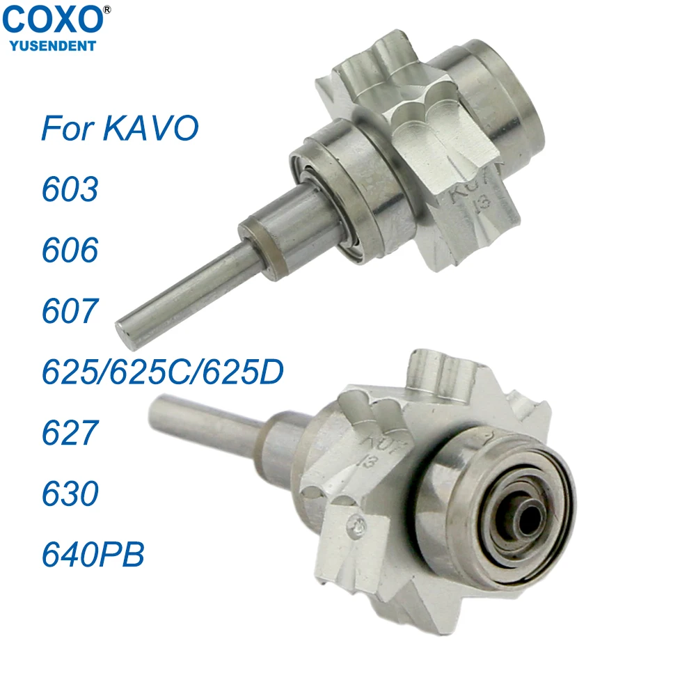 COXO Dental Rotor Dental Turbine High Speed Handpiece Rotor For KAVO 625/630/603/606/607/627 Dentistry Accessories