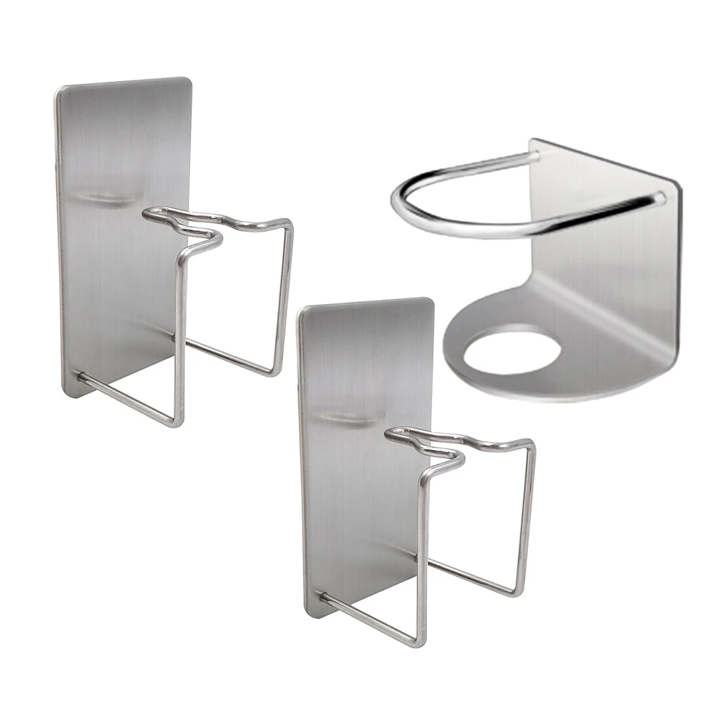 

3 Pcs Wall Mounted Toothbrush Holder Stainless Steel Bathroom Rack Toothpaste ganizer Space Saving Dry Clean Bracket Accessories