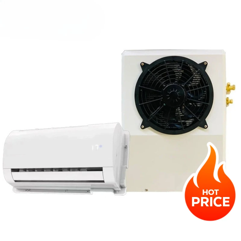 Split 12v/ 24v 700W Dc Mini Split Air Conditioner Air Conditioning Conditioner for Rv Truck and Caravan