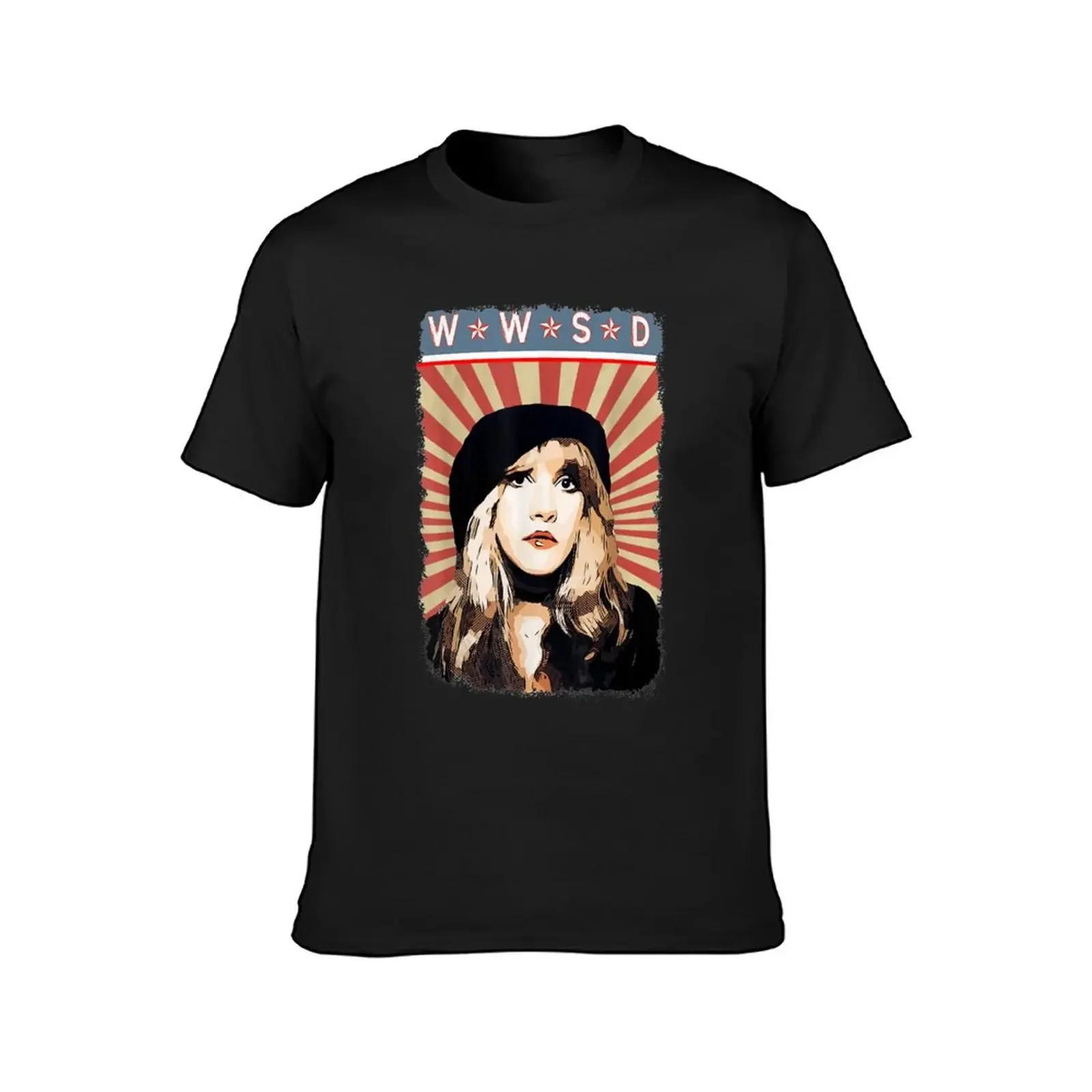 Stevie Nicks Vintage T-Shirt blue archive graphics men t shirts