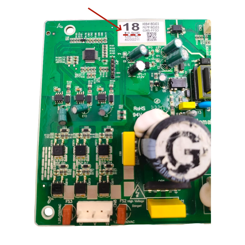 Used for Control Board Computer Board W19-8418G W19-8701E W19-9903A W19-8419E W19-7919E Motherboard Accessories