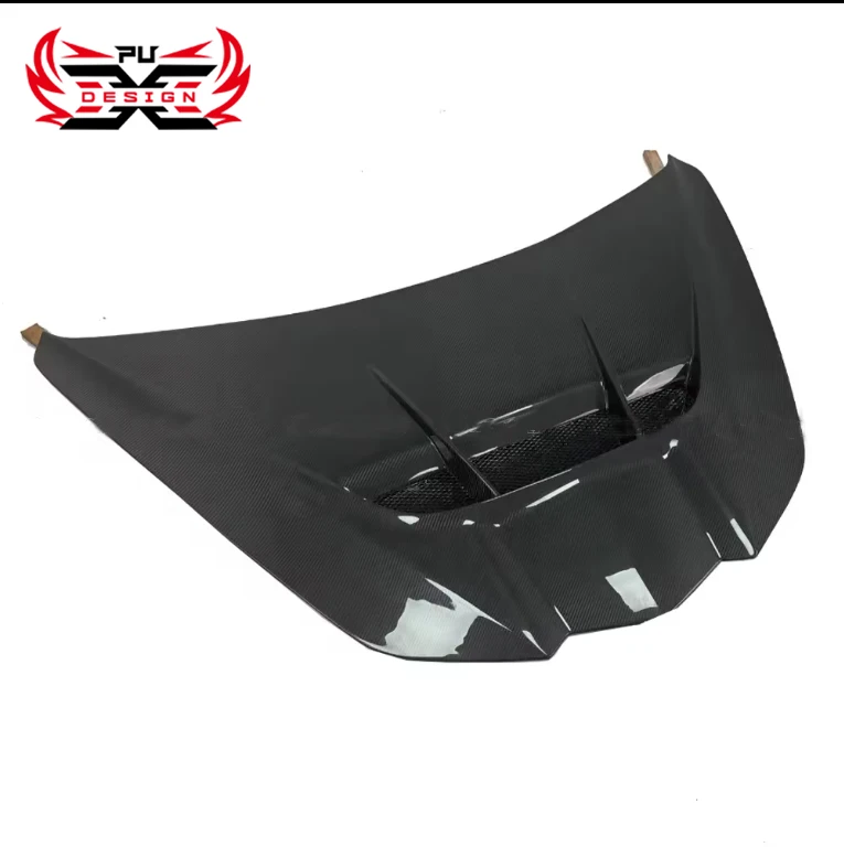 ZR1 Style Carbon Fiber Hood  For Chevrolet Corvette C8  Car Accessories Carbon Bonnet Engine Cover