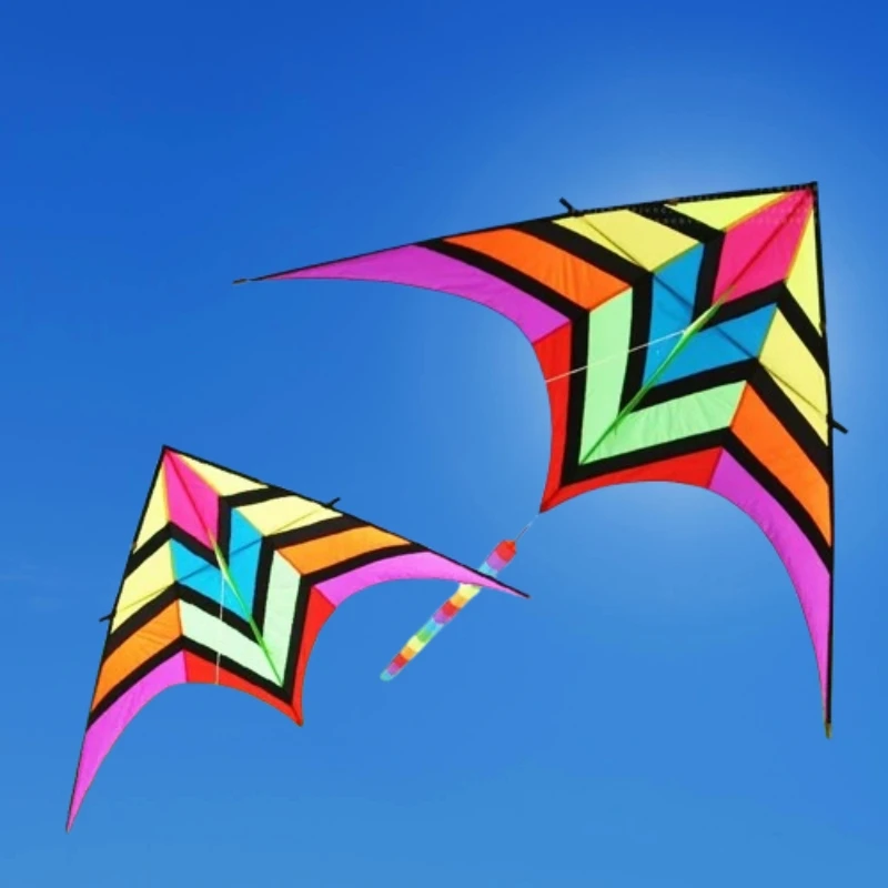 Free Shipping New Delta kites flying for kids kites factory flight kite big professional kite toy sports dragon flying kite tail