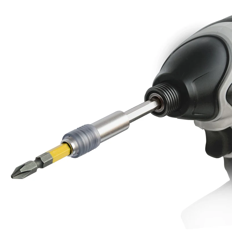 ANEX ACMH9-E 9PCS Color Coded Screwdriver Bits With Extension Holder Fit Manual & Electric Drill