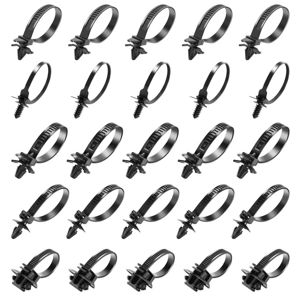 Car Wire Harness Fastener Cable Clamp Clips for Saturn Astra Aura Ion Outlook Vue  for Hummer H1 H2 H3 H3T H5 H6