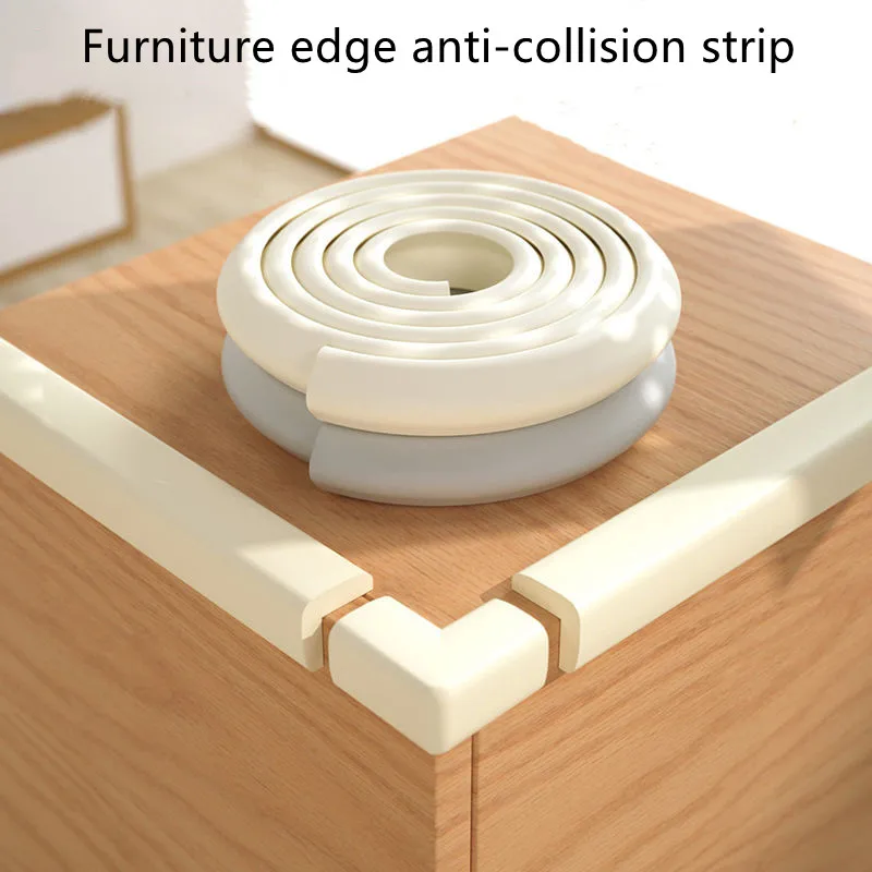 2M super thick baby safety furniture table protection corner protective tape foam corner bumper protection for children