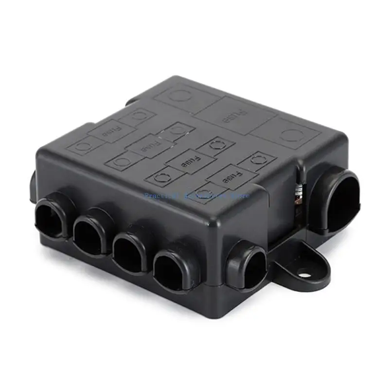 

U75E High Durability 5 Way Power Distribution Fuses Box for Automotive and Marine Use