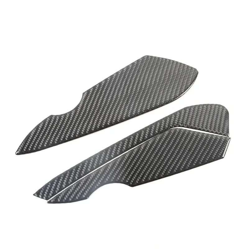 For Mazda MX-5 Miata Roadster 2016-2024 Soft Carbon Fiber Car Dashboard Side Panel Cover Trim Sticker Interior Car Accessories 3