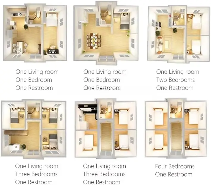 Beste erweiterbare Behälter mit Stahlstruktur, 20 Fuß, 40 Fuß, 3 Schlafzimmer, luxuriöser, zusammenklappbarer Erweiterungsbehälter für Zuhause