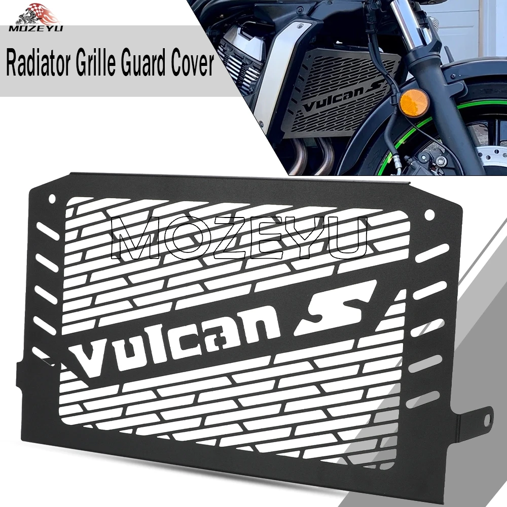 

For Kawasaki Vulcan S 650 S650 VN650 VN 650 2015 -2024 2025 2026 Motorcycle Radiator Water Cooler Grille Guard Cover Protector