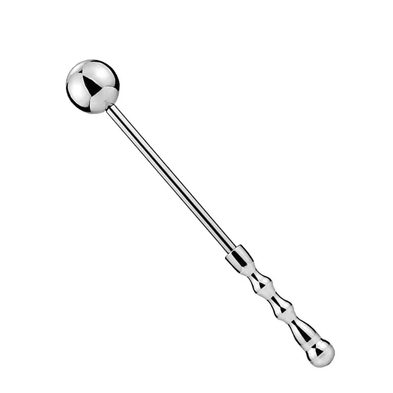 Male Stainless Steel Anal Plug Butt Beads G Spot Wand Male Prostate Massage Stick Double Dildo Vagina Sex Toy Anal Dildo